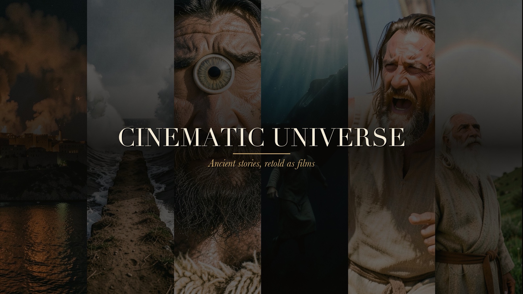 Cinematic Universe: ancient stories, retold as films